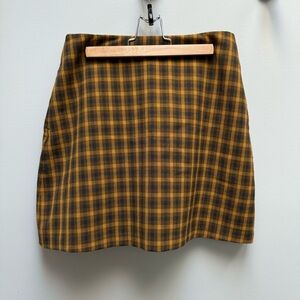 Wilfred Plaid Mini Skirt (6)